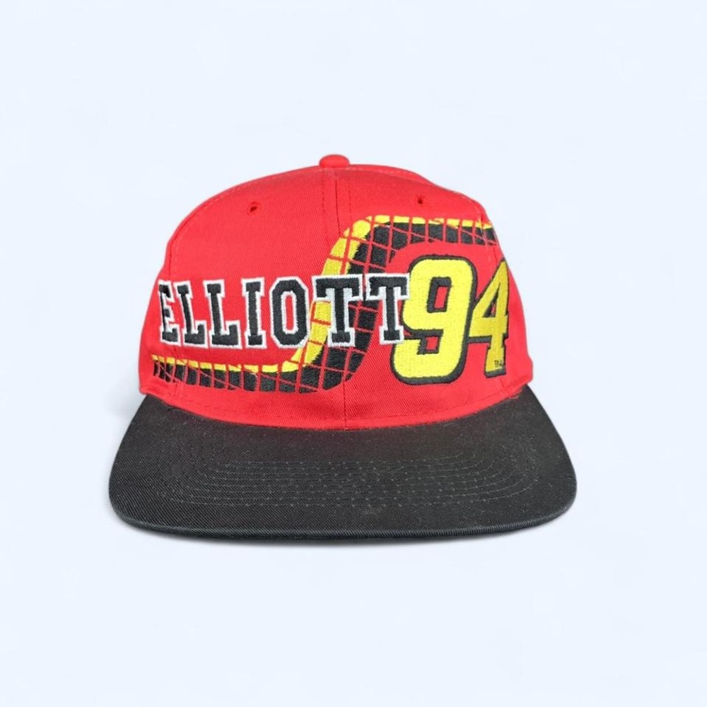 Vintage 90's Elliot 94 NASCAR SnapBack Deadstock